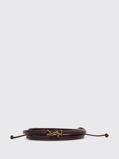 Saint Laurent Jewel Men  In Brown