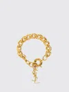 Saint Laurent String Chain Bracelet In Gold