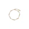 Saint Laurent Bracelets Metallic In Gold