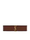 Saint Laurent Men's Cassandre Leather Bracelet