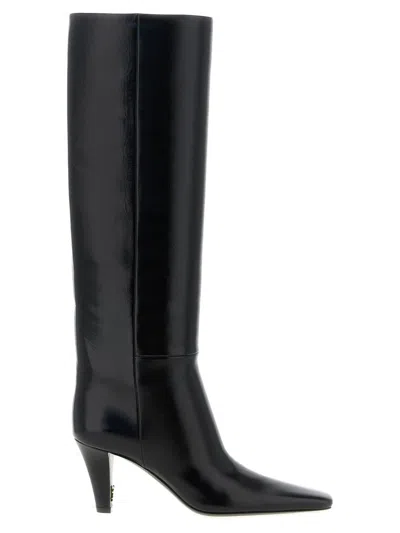Saint Laurent 'jill' Boots In Black