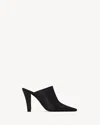 Saint Laurent Jill Mule Pumps In Black
