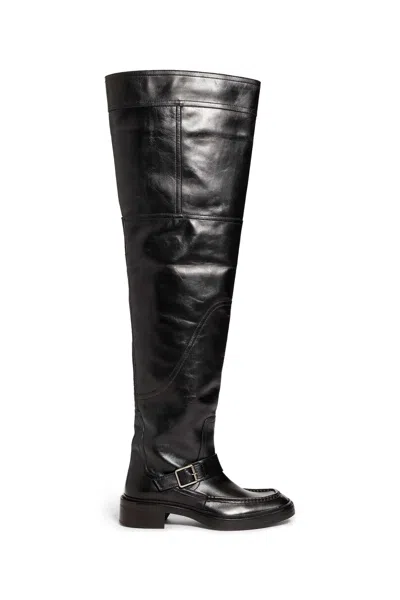 Saint Laurent Joe Over-the-knee Boots In Multi