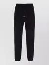 Saint Laurent Pantaloni Stile Tuta In Tessuto Garzato