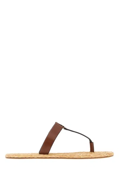 Saint Laurent Heeled Sandal Woman In Multi