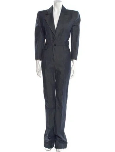 Pre-owned Saint Laurent Jumpsuit In Blue