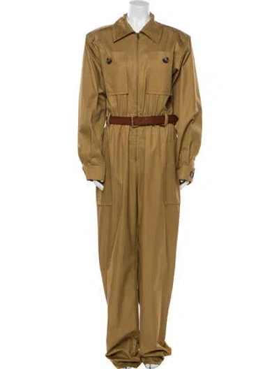 Pre-owned Saint Laurent Jumpsuit In Brown