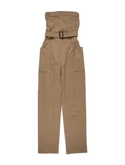 Pre-owned Saint Laurent Jumpsuit In Neutrals