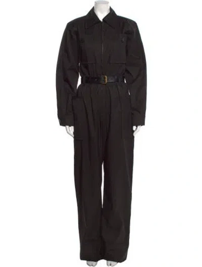 Pre-owned Saint Laurent Jumpsuit W/ Tags In Black
