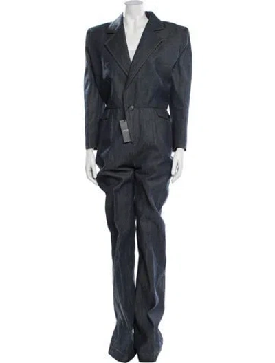 Pre-owned Saint Laurent Jumpsuit W/ Tags In Blue