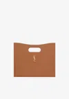 Saint Laurent Junon Leather Tote Bag