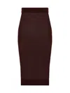 Saint Laurent Midi Skirt