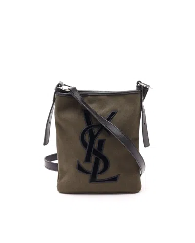 Saint Laurent Kahala Shoulder Bag In Brown