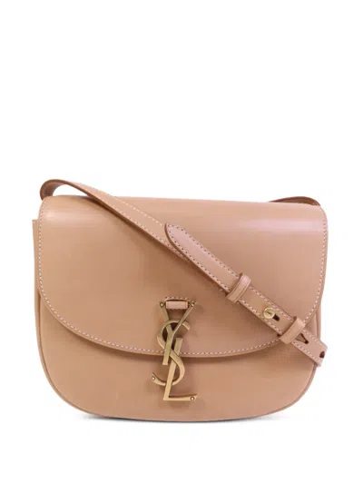 Pre-owned Saint Laurent Kaia Shoulder Bag In Neutral