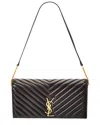 Saint Laurent Kate 99 Quilted Shoulder Bag In Black