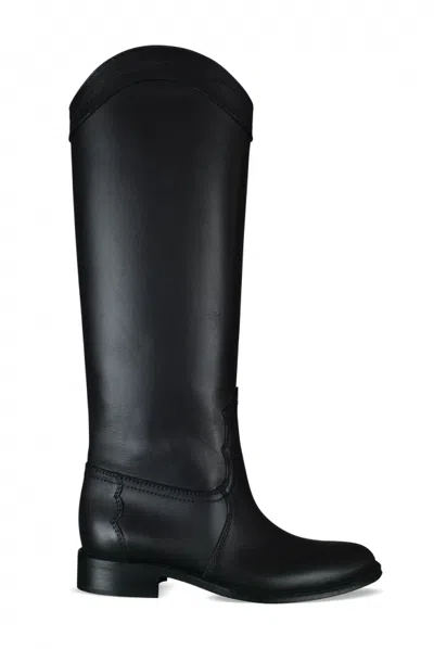 Saint Laurent Black Kate 30mm Boot In 1000 Black
