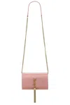 Saint Laurent Kate Chain Bag In Dragee