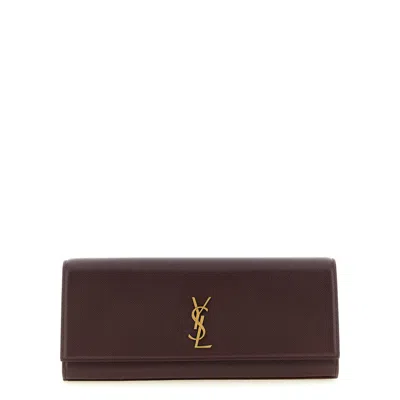 Saint Laurent Kate Clutch In Red
