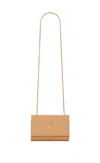 Saint Laurent Kate Logo Plaque Shoulder Bag