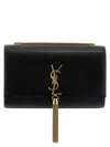 Saint Laurent 'kate' Medium Crossbody Bag In Black