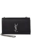 SAINT LAURENT SAINT LAURENT KATE MONOGRAM MEDIUM LEATHER SHOULDER BAG