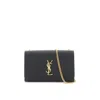 Saint Laurent Kate Shoulder Bag In Black