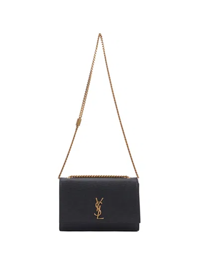 Saint Laurent Kate Shoulder Bag In Blue