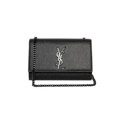 Pre-owned Saint Laurent Kate Small Bag 'nero' | Black | Women's Size Onesize