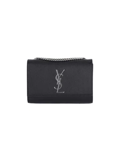 Saint Laurent 'kate' Small Crossbody Bag In Black  