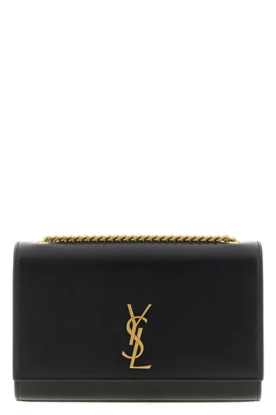 Saint Laurent Kate Crossbody Bags Black
