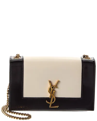 Saint Laurent Kate Small Leather Shoulder Bag In Black