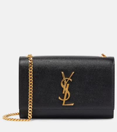 Saint Laurent Kate Tassel Shoulder Bag In Nero