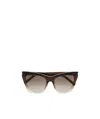 Saint Laurent Kate Square-frame Sunglasses In Multicolor