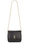 Saint Laurent Kate Supple Bag In Black