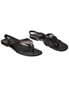 Saint Laurent Keith Leather Sandal (authentic ) In Black