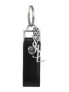 Saint Laurent Keychain "monogram" In Black