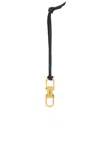 Saint Laurent Double Key Ring In Black