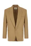 Saint Laurent Paris Men Wool Gabardine Single-breasted Jacket