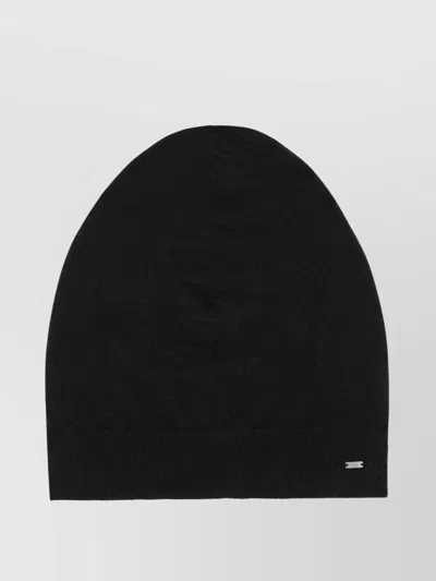 Saint Laurent Knit Beanie Ribbed Hem