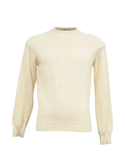 Pre-owned Saint Laurent Knitted Crewneck Sweater In Neutral