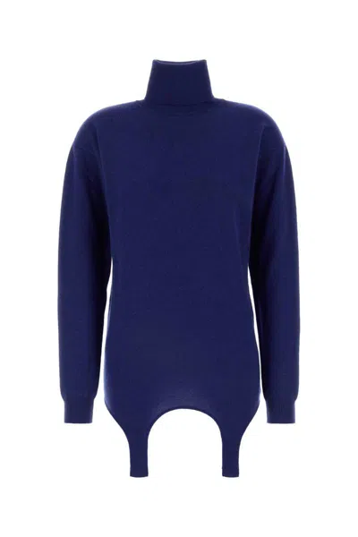 Saint Laurent Knitwear In Blue