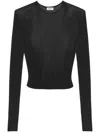 Saint Laurent Knitwear In Black