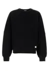 Saint Laurent Cotton Sweatshirt In Black