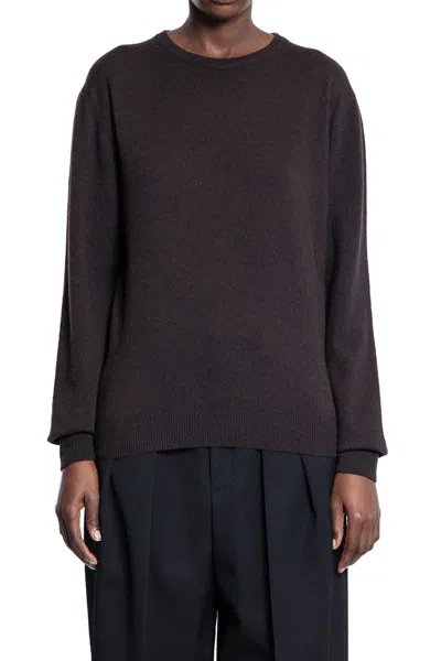 Saint Laurent Knitwear In Brown