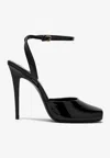 Saint Laurent La Scandale Sandals? In Black