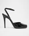 Saint Laurent La Scandale Sandals? In Nero
