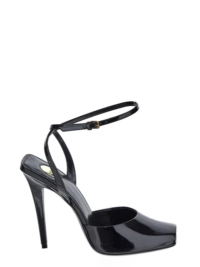 Saint Laurent Heeled Shoes In Black