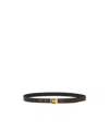 Saint Laurent La66 Belt In Black