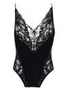 Saint Laurent Lace-trimmed Bodysuit