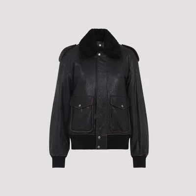 SAINT LAURENT LAMB LEATHER JACKET